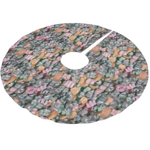 Saia Para Árvore De Natal De Poliéster Novidade em Pacotes