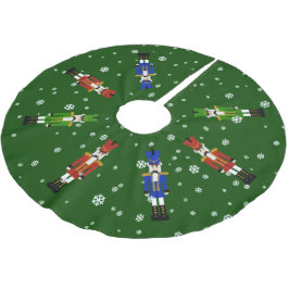 Saia Para Árvore De Natal De Poliéster O Nutcracker