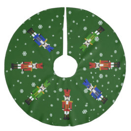 Saia Para Árvore De Natal De Poliéster O Nutcracker