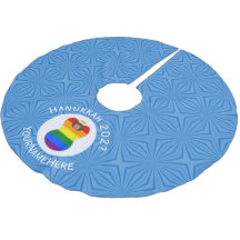 Orgulho gay Brown Angel Hanukkah Sinalizador Perso