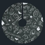 Saia Para Árvore De Natal De Poliéster Padrão de Halloween 1<br><div class="desc">Este é um belo Trabalho de arte Digital. As cores são vibrantes e claras. É uma pintura perfeita para ter na sua parede.</div>