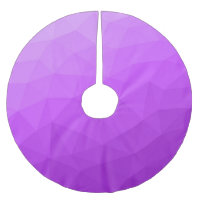 Padrão de malha geométrica com gradiente roxo