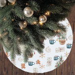 Saia Para Árvore De Natal De Poliéster Padrão de Natal Colorido da Trendy | Watercolor<br><div class="desc">Este design está disponível em uma variedade de produtos,  fazer fácil encontrar o item perfeito para suas necessidades. De ornamentos e cartões de saudação a decoração doméstica e roupa,  você pode colocar os corredores e espalhar o espírito de feriado em estilo.</div>