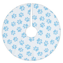 Padrão De Patas, Patas Cachorros, Patas Azuis Bebi