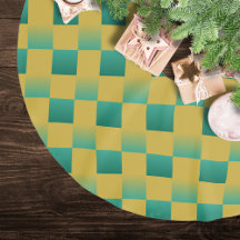 Padrão elegante em verde e ouro