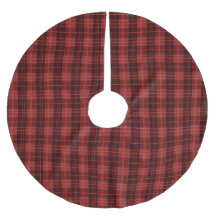 Padrão Xadrez Natalino Vermelho de Inverno Festivo