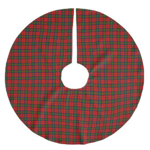 Saia Para Árvore De Natal De Poliéster Padrão Xadrez Tarta Clan MacDuff