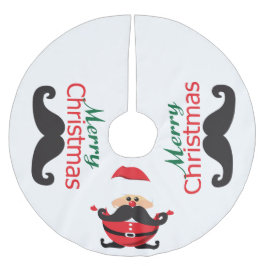 Saia Para Árvore De Natal De Poliéster Papai Noel