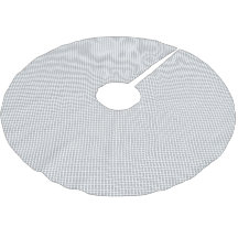 Papel de Presente Cinza com Padrão de Natal Modern