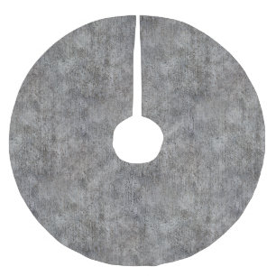 Saia Para Árvore De Natal De Poliéster Passeio cinzento resistido do cimento