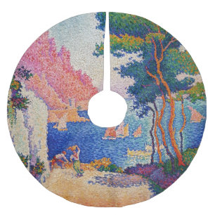 Saia Para Árvore De Natal De Poliéster Paul Signac - Capo di Noli
