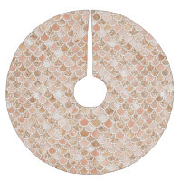 Peach Rosa Blush Dourado Sereia Glitter
