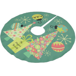 Saia Para Árvore De Natal De Poliéster Personalizado tudo saia da árvore de Natal