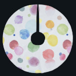 Saia Para Árvore De Natal De Poliéster Pontos de Aquarela 1<br><div class="desc">Este é um belo Trabalho de arte Digital. As cores são vibrantes e claras. É uma pintura perfeita para ter na sua parede.</div>