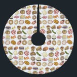 Saia Para Árvore De Natal De Poliéster Pratos judeus tradicionais Cozinhar cozinha Comida<br><div class="desc">Apenas personalize para uma divertida decoração de feriado! A saia-árvore apresenta uma ilustração original de comidas judaicas tradicionais, incluindo chalá, blintzes, latas, macarões e muito mais. Este design também está disponível em outros produtos. Não vê o que está procurando? Precisa de ajuda para a personalização? Entre em contato com Rebecca...</div>