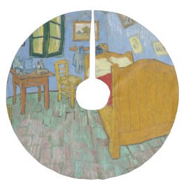 Saia Para Árvore De Natal De Poliéster Quarto de Vincent em Arles por Vincent van Gogh