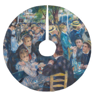 Saia Para Árvore De Natal De Poliéster Renoir - Dança no Le Moulin de la Galette