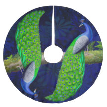 Saia azul indiana exótica da árvore do feriado do