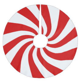 Saia Para Árvore De Natal De Poliéster saia de árvore de poliéster escovada com padrão de