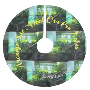 Saia Para Árvore De Natal De Poliéster São Ariel PANDA Saio de arvore