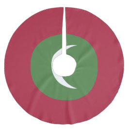 Saia Para Árvore De Natal De Poliéster Sinalizador Maldivas