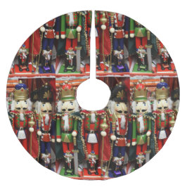 Saia Para Árvore De Natal De Poliéster Soldados de Natal de Noz-Cracker