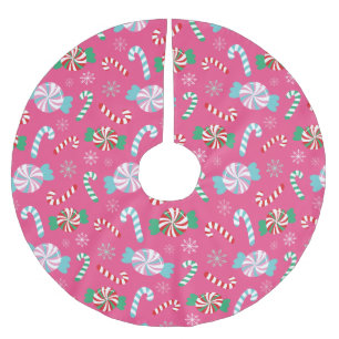 Saia Para Árvore De Natal De Poliéster Sonho de fantasia de camisa de Natal