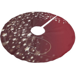 Saia Para Árvore De Natal De Poliéster Starry Night Tree Skirt