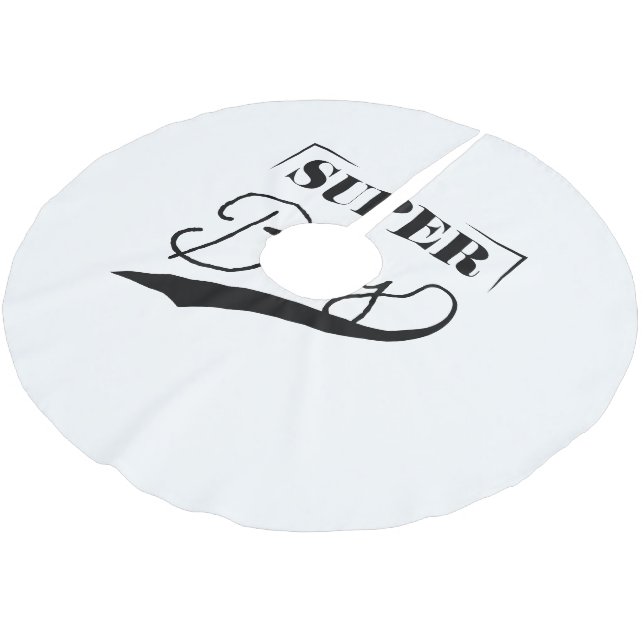 Saia Para Árvore De Natal De Poliéster Super Boy (Inclinado)