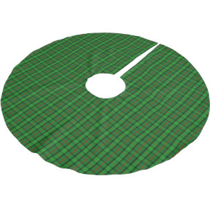 Saia Para Árvore De Natal De Poliéster Tartan de Ross do clã