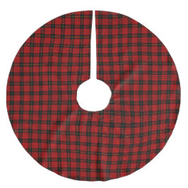 Saia Para Árvore De Natal De Poliéster Tartan do Clã MacQueen