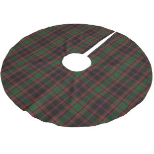 Saia Para Árvore De Natal De Poliéster Tartan escocês da caça do Cumming do clã