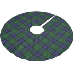 Saia Para Árvore De Natal De Poliéster Tartan escocês de MacCallum do clã
