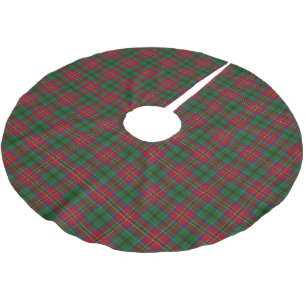 Saia Para Árvore De Natal De Poliéster Tartan escocês de MacCulloch do clã