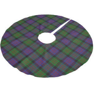 Saia Para Árvore De Natal De Poliéster Tartan escocês de MacDonald Donald do clã
