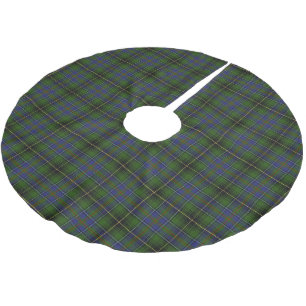Saia Para Árvore De Natal De Poliéster Tartan escocês de MacInnes do clã