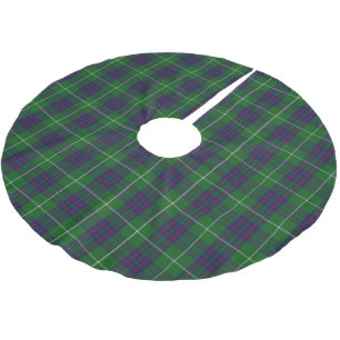 Saia Para Árvore De Natal De Poliéster Tartan escocês de MacIntyre do clã