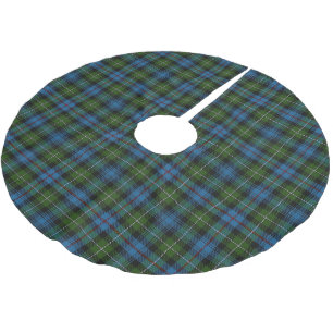 Saia Para Árvore De Natal De Poliéster Tartan escocês de MacKenzie do clã