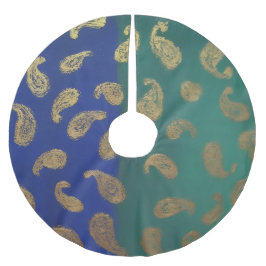 Saia Para Árvore De Natal De Poliéster Tree/Crescent