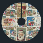 Saia Para Árvore De Natal De Poliéster Vintage Santa Claus Natal<br><div class="desc">Vintage Santa Claus Natal Camisa de Poliéster Bruta</div>
