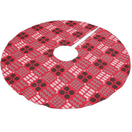Saia Para Árvore De Natal De Poliéster Welsh Carthen Blanket Tapeçaria Design