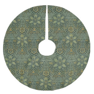 Saia Para Árvore De Natal De Poliéster William Morris Vintage Persa Artes e Ofícios