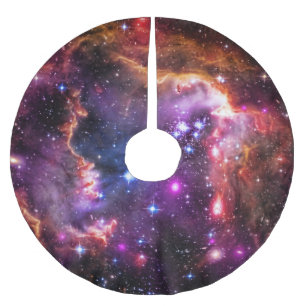 Saia Para Árvore De Natal De Poliéster Wingtip pequeno Estrela-enchido da nuvem de