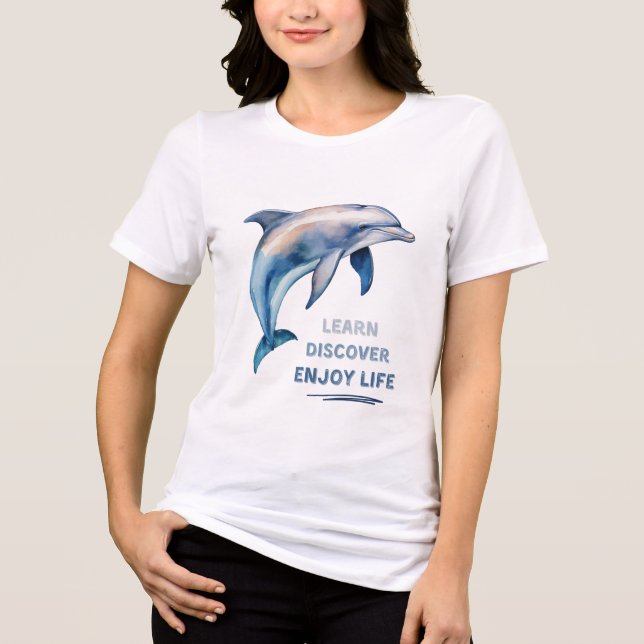 Saiba Descubra Usufrua de Dolphin Life (Frente)