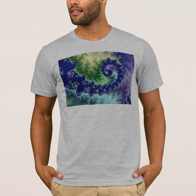 Saída Flutuante - Camiseta Fractal (Frente)