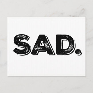 Saídas SAD do cartão postal do protesto Trump