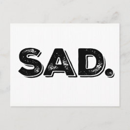 Saídas SAD do cartão postal do protesto Trump