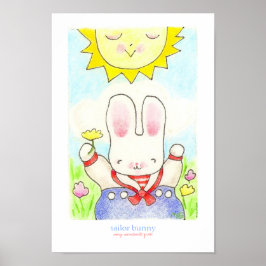 Sailor Bunny poster