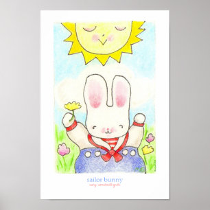 Sailor Bunny poster