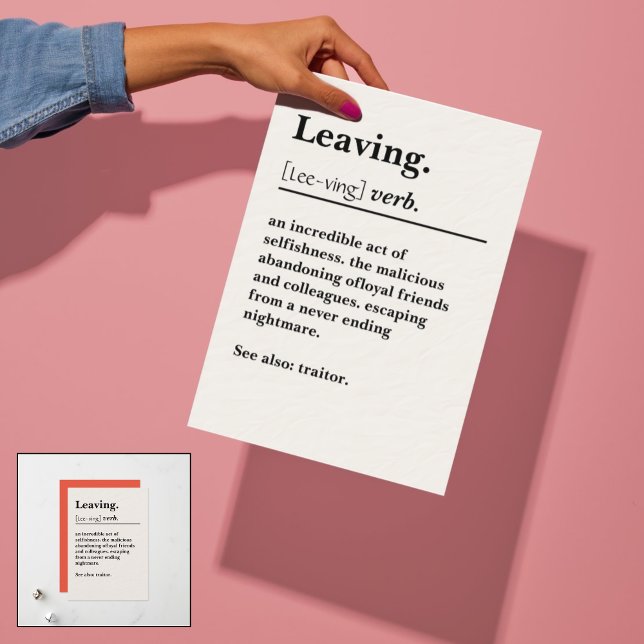 Saindo do Cartão de Definição para Chefe de Colabo (So Long, Sucker! (But Seriously, Good Luck!) - Hilarious Going Away Card for Coworkers)